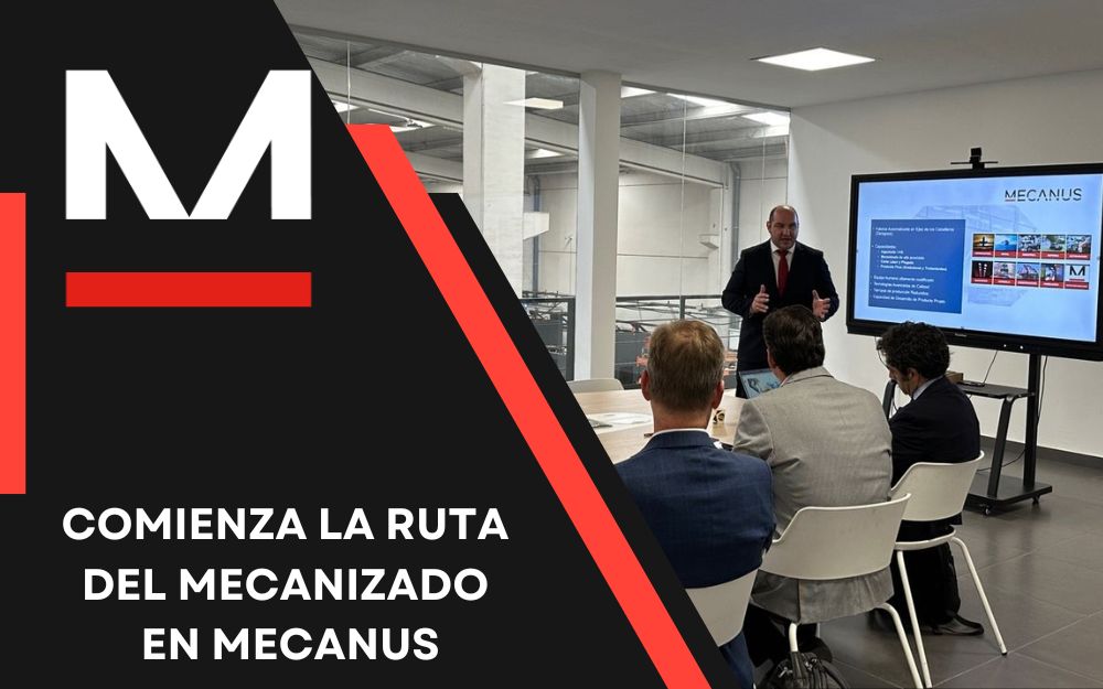 Aspromec organiza la ruta del mecanizado y la primera parada es en Mecanus