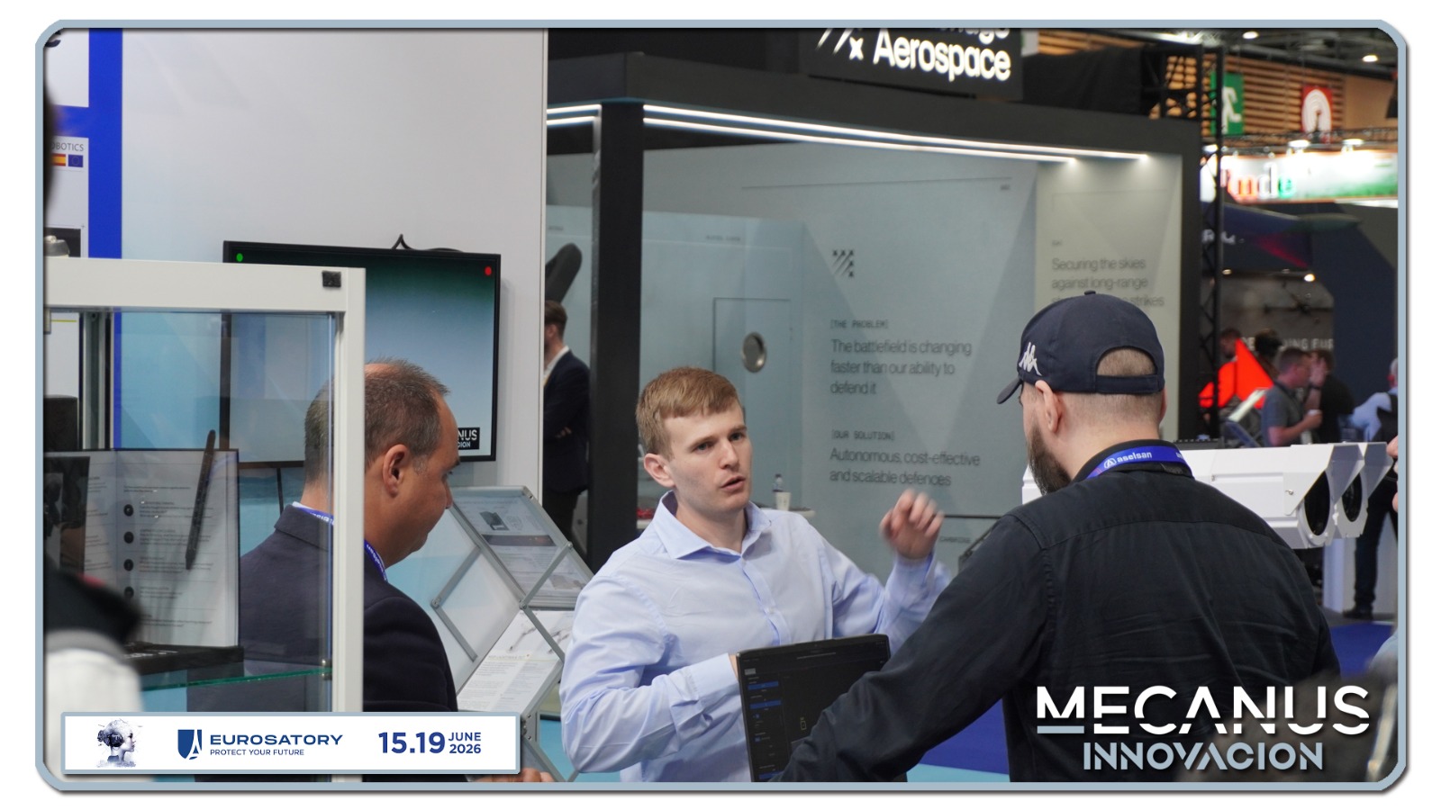 Misión cumplida en Eurosatory 26