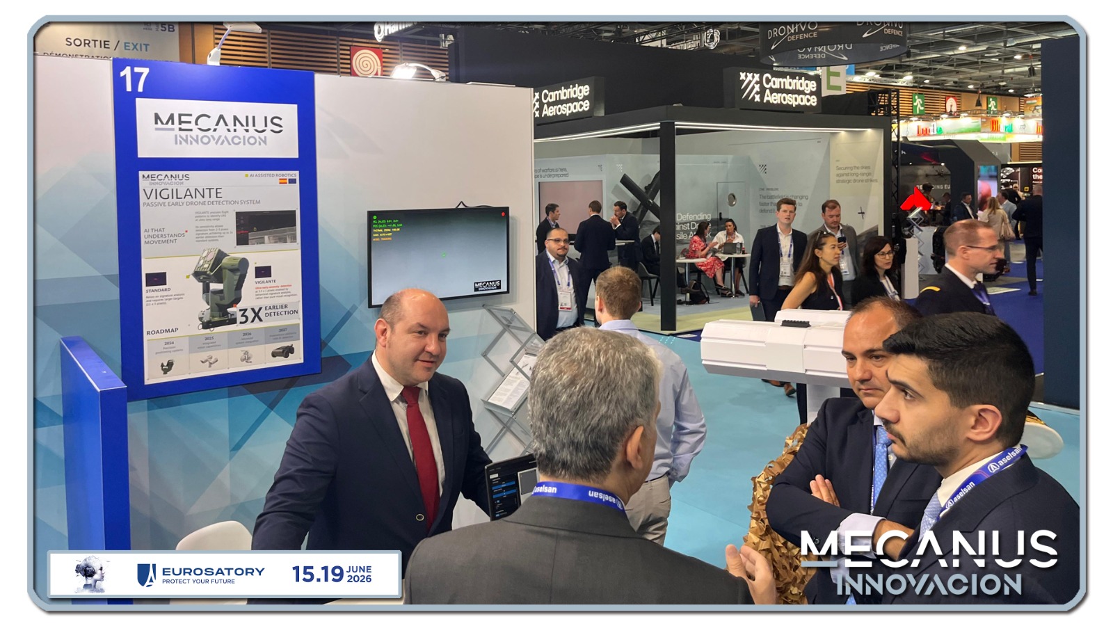 Misión cumplida en Eurosatory 26