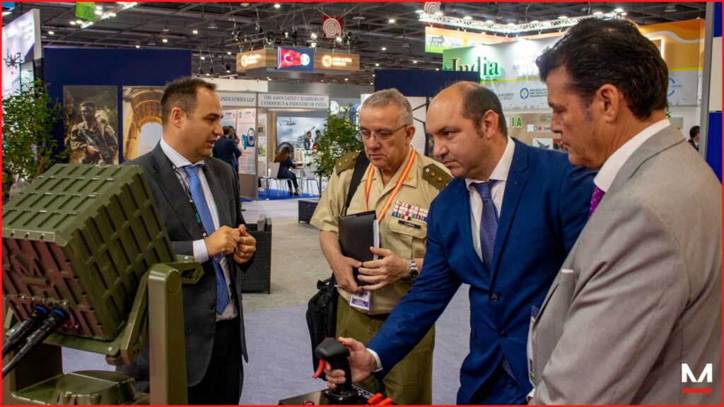 Visitas al stand de Mecanus en Eurosatory