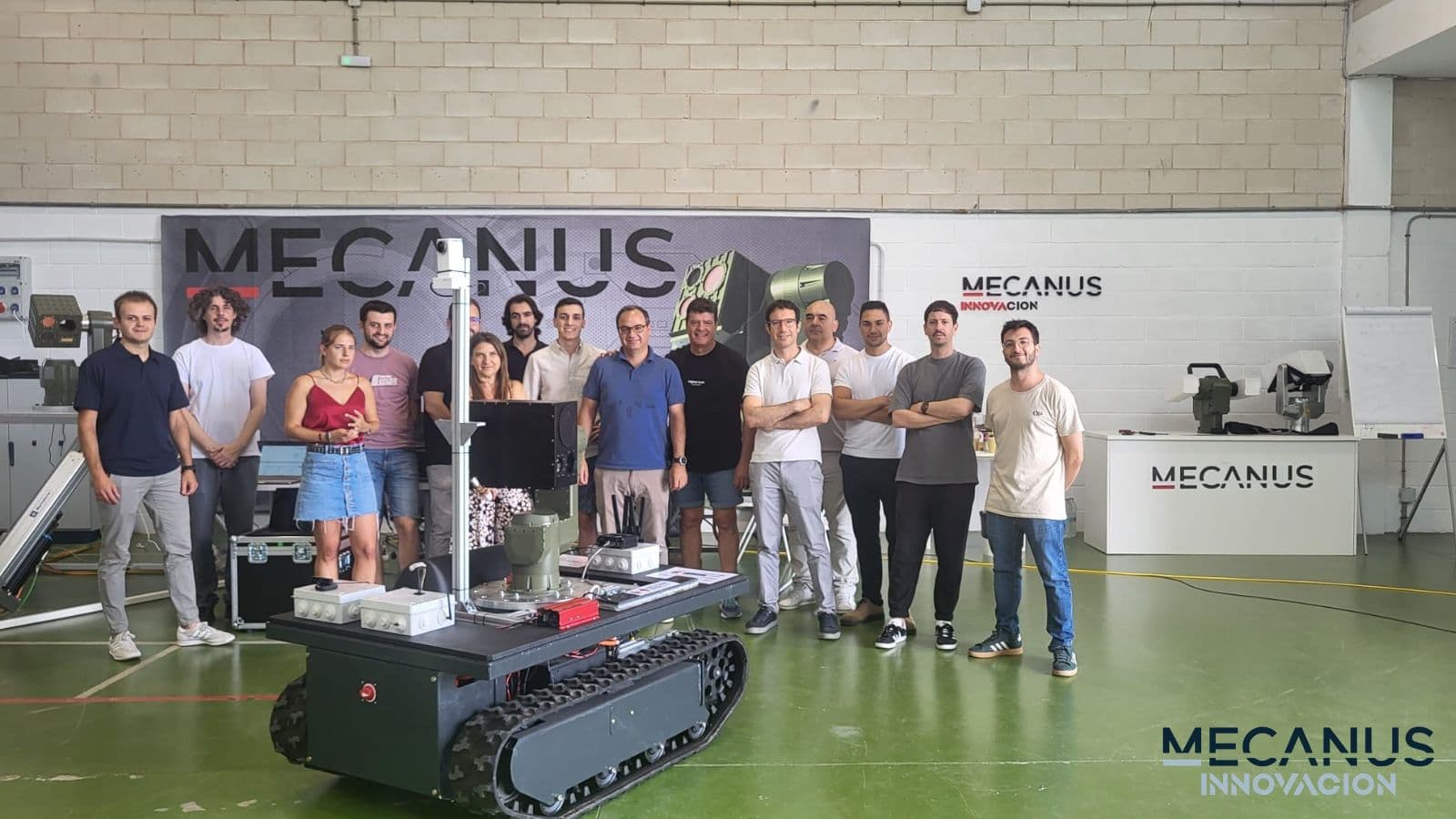 Mecanus Innovación lidera el desarrollo de TECHDUAL, el mejor proyecto UGV de España