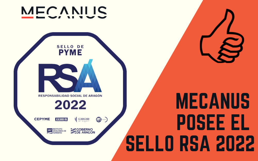 Mecanus posee el Sello RSA 2022