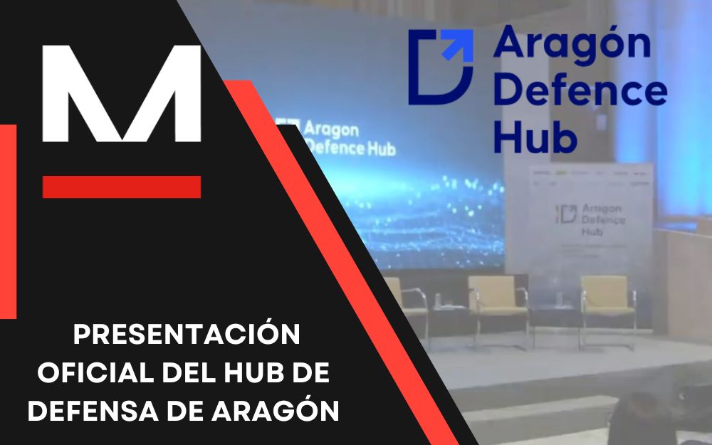 Mecanus ha estado en la presentación de Aragón Defense Hub