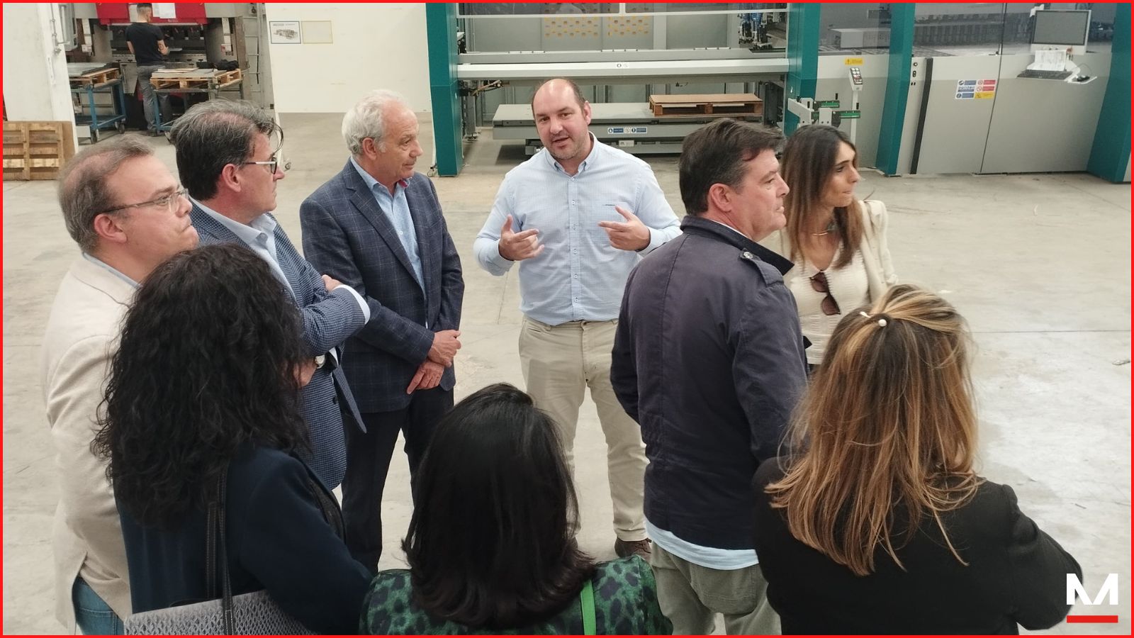 Miguel Marzo, presidente de CEOE Aragón, visita Mecanus