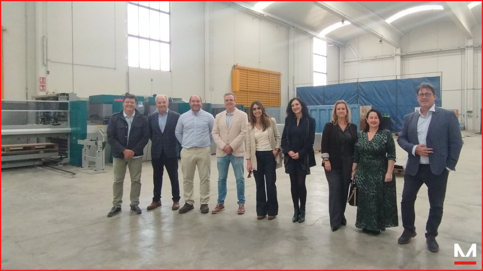 Miguel Marzo, presidente de CEOE Aragón, visita Mecanus