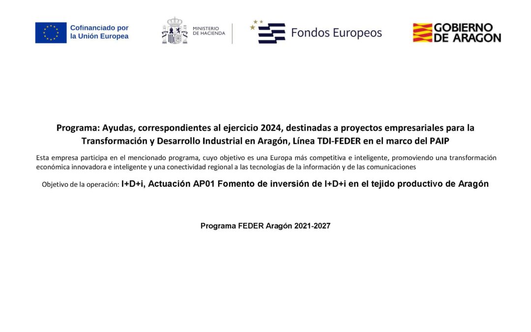 Mecanus participa en el Programa FEDER 2021-2027