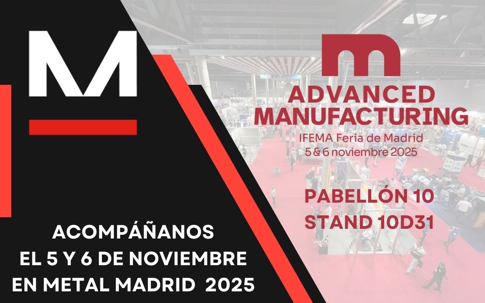Mecanus estará presente en Metal Madrid 2025 - Stand 10D31