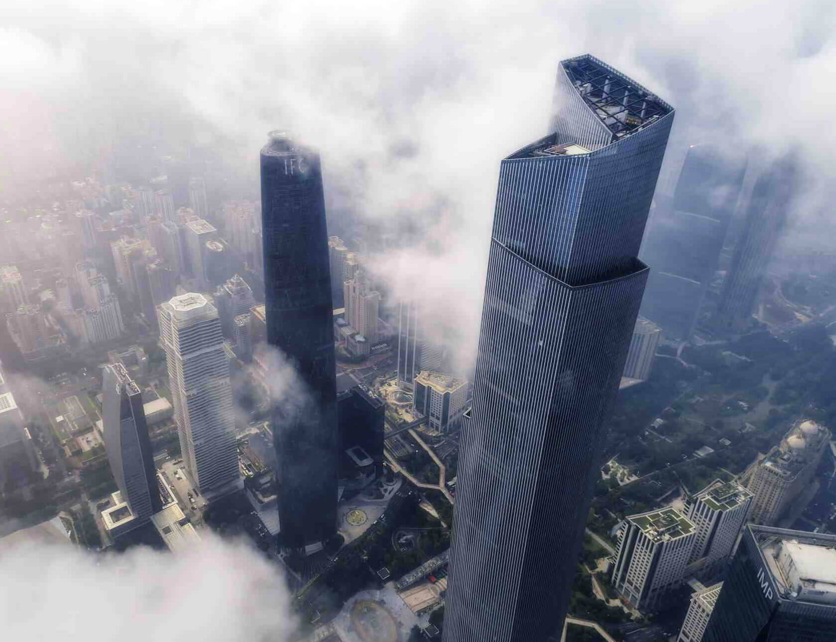 Rascacielo en China