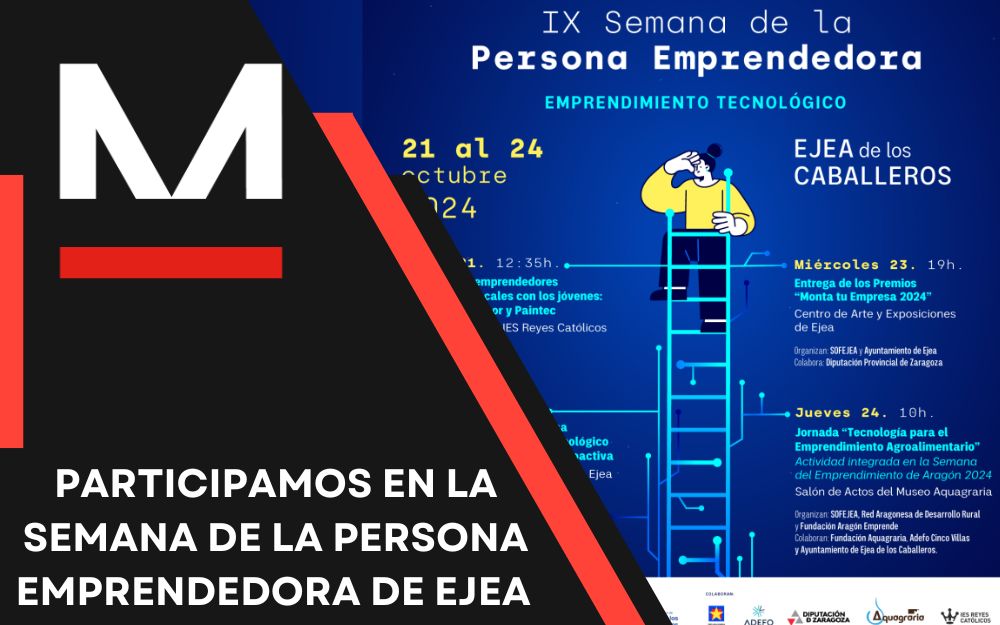 Mecanus participa en la IX Semana de la Persona Emprendedora de Ejea